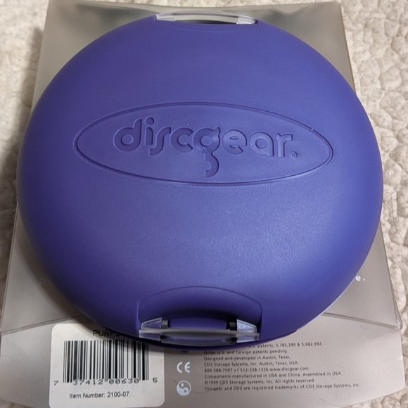 Discgear Double Sided Storage purple - Picture 1 of 6